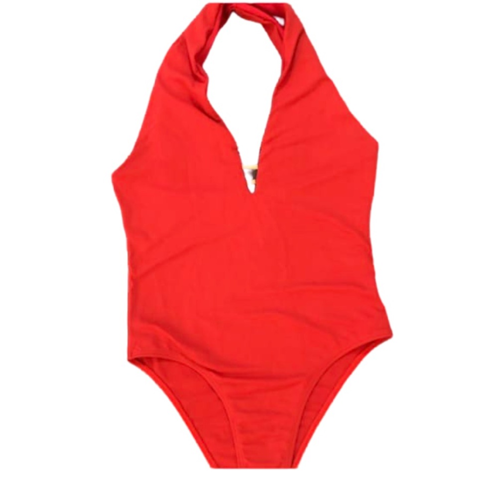 Red body suit